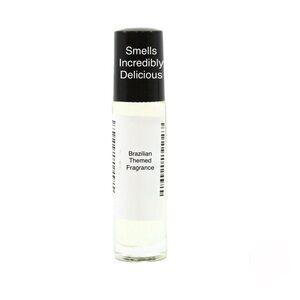 Brazilian Fragrance Oil 1/3 oz Glass Roll-On Bottle